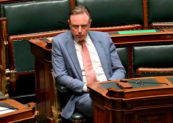 Plenary Session Federal Parliament 02 07 2026 BRUSSELS, BELGIUM - JULY 02 : PM Bart De Wever (N-VA) pictured during a plenary session of the Chamber at the Federal Parliament on July 2, 2026 in Brussels, Belgium, 02 07 2026 Brussels Belgium  Copyright: xDidierxLebrunx