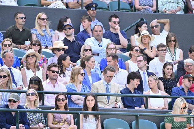 Tennis - Wimbledon 2026 - ITF - The Championships - 02 06 2026 - Tennis - Wimbledon 2026 - ITF - The Championships - 02 06 2026 - Kate Princesse de Galles assiste au match sur le court numero 1 en compagnie d Andy Murray - Amgleterre London Copyright: xChryslenexCaillaud Psnewzx
