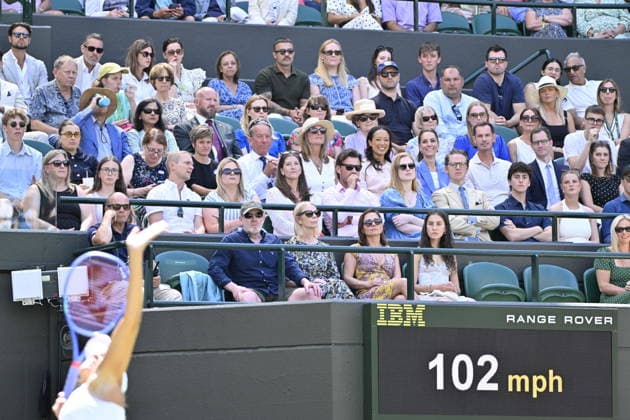 Tennis - Wimbledon 2026 - ITF - The Championships - 02 06 2026 - Tennis - Wimbledon 2026 - ITF - The Championships - 02 06 2026 - Kate Princesse de Galles assiste au match sur le court numero 1 en compagnie d Andy Murray - Amgleterre London  Copyright: xChryslenexCaillaud Psnewzx