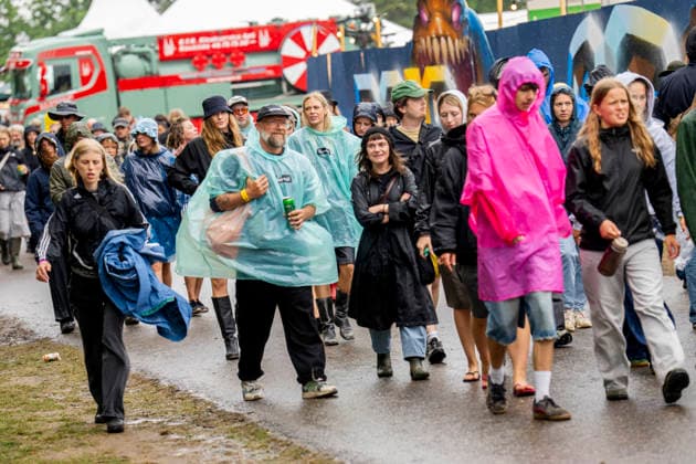 Roskilde Festival 2026 Rainy weather at Roskilde Festival, Thursday, July 2, 2026. (Photo: Ida Marie Odgaard Ritzau Scanpix) , Roskilde Denmark *** Roskilde Festival 2026 Rainy weather at Roskilde Festival, Thursday, July 2, 2026 Photo by Ida Marie Odgaard, Ritzau Scanpix, Roskilde, Denmark  Copyright: RitzauxScanpix IdaxMariexOdgaardx spdk20260702-152440-L