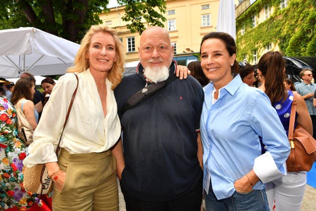 Maria Furtwaengler, Rainer Kaufmann und Desiree Nosbusch beim FFF Bayern Empfang am 2.07.2026 im Rahmen vom Filmfest in Muenchen Maria Furtwaengler, Rainer Kaufmann and Desiree Nosbusch attend the FFF Bayern reception on July 2, 2026 at Praterinsel during the Munich Film Festival in Munich, Germany FFF Empfang beim Filmfest Muenchen *** Maria Furtwaengler, Rainer Kaufmann, and Desiree Nosbusch at the FFF Bayern reception on July 2, 2026, as part of the Munich Film Festival Maria Furtwaengler, Rainer Kaufmann, and Desiree Nosbusch attend the FFF Bayern reception on July 2, 2026 at Praterinsel during the Munich Film Festival in Munich, Germany FFF Reception at the Munich Film Festival 