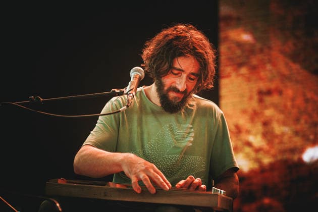 Sirom live at Roskilde Festival 2026 Roskilde, Denmark. 02nd, July 2026. The Slovenian trio Sirom performs a live concert during the Danish music festival Roskilde Festival 2026 in Roskilde. Denmark, Roskilde  Copyright: xGonzalesxPhoto ChristianxHjorthx