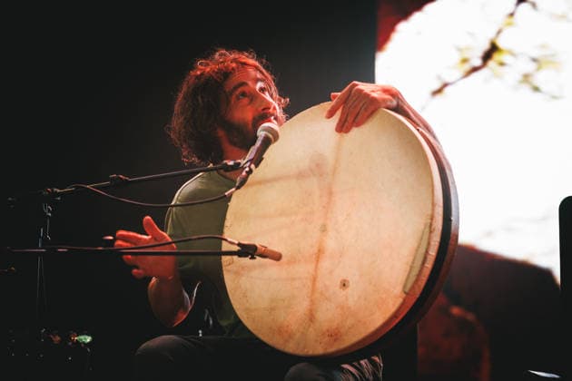 Sirom live at Roskilde Festival 2026 Roskilde, Denmark. 02nd, July 2026. The Slovenian trio Sirom performs a live concert during the Danish music festival Roskilde Festival 2026 in Roskilde. Denmark, Roskilde  Copyright: xGonzalesxPhoto ChristianxHjorthx