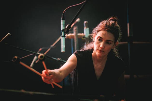 Sirom live at Roskilde Festival 2026 Roskilde, Denmark. 02nd, July 2026. The Slovenian trio Sirom performs a live concert during the Danish music festival Roskilde Festival 2026 in Roskilde. Denmark, Roskilde  Copyright: xGonzalesxPhoto ChristianxHjorthx