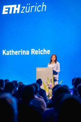 Katherina Reiche (CDU), Bundesministerin fuer Wirtschaft und Energie, aufgenommen im Rahmen der Eroeffnung des ETH in Heilbronn, 02.07.2026. Fotografiert im Auftrag des Ministeriums fuer Wirtschaft und Energie Heilbronn Deutschland *** Katherina Reiche (CDU), Federal Minister of Economic Affairs and Energy, photographed during the opening of the ETH in Heilbronn on July 2, 2026. Photographed on behalf of the Ministry of Economic Affairs and Energy, Heilbronn, Germany Copyright: xJulianexSonntagx