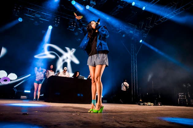 BB Trickz live at Roskilde Festival 2026 Roskilde, Denmark. 02nd, July 2026. The Spanish rapper and lyricist BB Trickz performs a live concert during the Danish music festival Roskilde Festival 2026 in Roskilde. Denmark, Roskilde  Copyright: xGonzalesxPhoto LassexLagonix
