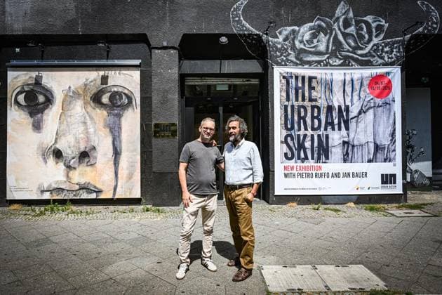 Ausstellung The Urban Skin von Pietro Ruffo und Jan Bauer im Streetart-Museum Urban Nation ** NUR FÜR REDAKTIONELLE ZWECKE ** EDITORIAL USE ONLY **<p>Ausstellung The Urban Skin von Pietro Ruffo und Jan Bauer im Streetart-Museum Urban Nation, fotografiert am 02.07.2026 in Berlin Berlin Berlin Berlin Copyright: MaurizioxGambarini *** Exhibition The Urban Skin by Pietro Ruffo and Jan Bauer at the Street Art Museum Urban Nation ** FOR EDITORIAL USE ONLY ** EDITORIAL USE ONLY ** p Exhibition The Urban Skin by Pietro Ruffo and Jan Bauer at the Urban Nation Street Art Museum, photographed on July 2, 2026, in Berlin Berlin Berlin Berlin Copyright MaurizioxGambarini Copyright: MaurizioxGambarini doc86jkuk73mysmqlnjesw ,EDITORIAL USE ONLY
