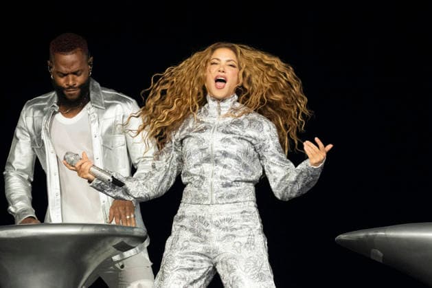 July 2, 2026, Miami, Florida, USA: Shakira performs in concert during her Ã¢â‚¬ËœLas Mujeres Ya No Lloran World TourÃ¢â‚¬â ¢ at Kaseya Center in Miami, Florida July 1, 2026. Miami USA  - ZUMAsd3_ 20260702_znp_sd3_015 Copyright: xMichelexEvexSandbergx