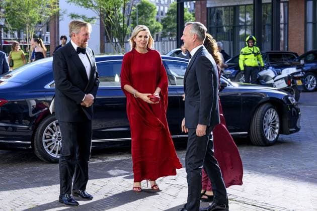 Amsterdam, The Netherlands, 2026-07-02 19:16:26 AMSTERDAM, 02-07-2026, National Opera & Ballet King Willem Alexander and Queen Maxima are attending the National Ballet gala in honour of the farewell of director Ted Brandsen. During the gala, the achievements of Brandsen, who has led the ballet company since 2003, are being commemorated. The gala is taking place at the National Opera & Ballet in Amsterdam. PHOTO: NLBeeld Patrick van Emst Credit: NL Beeld Patrick van Emst  Copyright: xx x