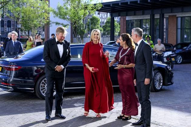 Amsterdam, The Netherlands, 2026-07-02 19:16:28 AMSTERDAM, 02-07-2026, National Opera & Ballet King Willem Alexander and Queen Maxima are attending the National Ballet gala in honour of the farewell of director Ted Brandsen. During the gala, the achievements of Brandsen, who has led the ballet company since 2003, are being commemorated. The gala is taking place at the National Opera & Ballet in Amsterdam. PHOTO: NLBeeld Patrick van Emst Credit: NL Beeld Patrick van Emst  Copyright: xx x
