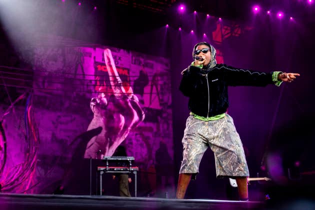 Roskilde Festival 2026 Little Simz on the Orange Stage at Roskilde Festival on Thursday, July 2, 2026. (Photo: Sebastian Elias Uth Ritzau Scanpix) , Denmark *** Roskilde Festival 2026: Little Simz on the Orange Stage at Roskilde Festival on Thursday, July 2, 2026. Photo by Sebastian Elias Uth, Ritzau Scanpix, Denmark  Copyright: Ritzau Scanpix SebastianxEliasxUthx spdk20260702-190245-L