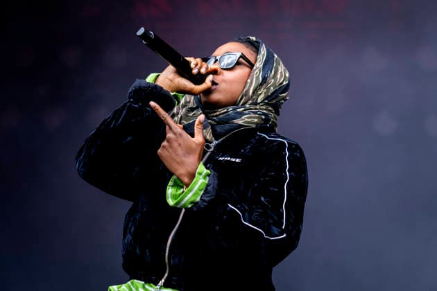 Roskilde Festival 2026 Little Simz on the Orange Stage at Roskilde Festival on Thursday, July 2, 2026. (Photo: Sebastian Elias Uth Ritzau Scanpix) , Denmark *** Roskilde Festival 2026: Little Simz on the Orange Stage at Roskilde Festival on Thursday, July 2, 2026. Photo by Sebastian Elias Uth, Ritzau Scanpix, Denmark  Copyright: Ritzau Scanpix SebastianxEliasxUthx spdk20260702-190231-L