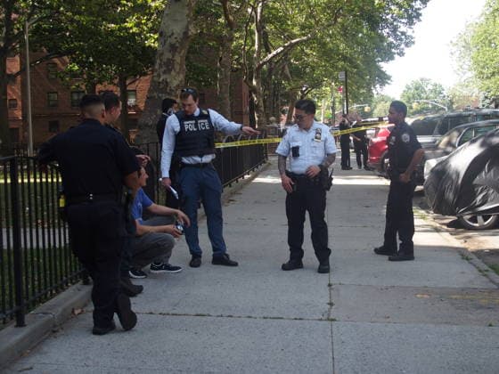 July 2, 2026, Brooklyn, New York, USA: New York, New York July 2, 2026..New York City Police officers and Detectives.investigate a shooting of a person in the Sheepshead Bay Neighborhood of Brooklyn Brooklyn USA  - ZUMAct2_ 20260702_faf_ct2_002 Copyright: xBrucexCotlerx