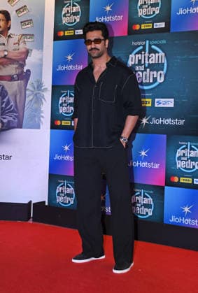 July 2, 2026, Mumbai, Maharashtra, India: Bollywood actor Vicky Kaushal poses for a photo at the screening of web series Pritam & Pedro in Mumbai. Mumbai India  - ZUMAs197 20260702_aaa_s197_219 Copyright: xAshishxVaishnavx
