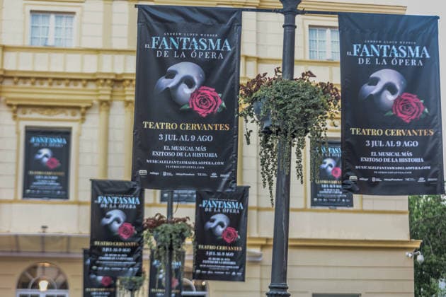 July 2, 2026: July 2, 2026 (Malaga) MoÂ¡laga hosts from this Friday the emblematic musical El fantasma de la oÂ³pera . Today, Thursday, it was premiered. The emblematic musical El fantasma de la oÂ³pera disembarks in MoÂ¡laga starting from this Friday, July 3, and for six weeks to close the 2025-26 season of the Teatro Cervantes. Daniel Diges who plays Erik, the Phantom of the Opera, Ana San MartoÂ­n who portrays Christine Daao and Rubo n LoÂ³pez as Raoul de Chagny star in Andrew Lloyd WebberÃ¢â‚¬â ¢s iconic play in a production by Letsgo Company - ZUMAc161 20260702_zap_c161_017 Copyright: xLorenzoxCarnerox