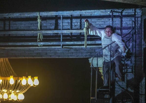 July 2, 2026: July 2, 2026 (Malaga) MoÂ¡laga hosts from this Friday the emblematic musical El fantasma de la oÂ³pera . Today, Thursday, it was premiered. The emblematic musical El fantasma de la oÂ³pera disembarks in MoÂ¡laga starting from this Friday, July 3, and for six weeks to close the 2025-26 season of the Teatro Cervantes. Daniel Diges who plays Erik, the Phantom of the Opera, Ana San MartoÂ­n who portrays Christine Daao and Rubo n LoÂ³pez as Raoul de Chagny star in Andrew Lloyd WebberÃ¢â‚¬â ¢s iconic play in a production by Letsgo Company  - ZUMAc161 20260702_zap_c161_022 Copyright: xLorenzoxCarnerox