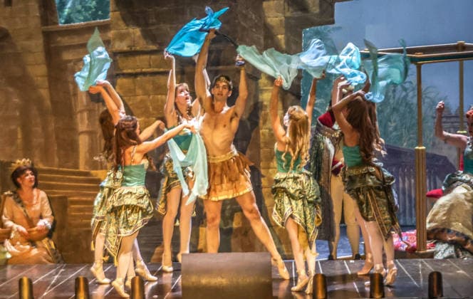 July 2, 2026: July 2, 2026 (Malaga) MoÂ¡laga hosts from this Friday the emblematic musical El fantasma de la oÂ³pera . Today, Thursday, it was premiered. The emblematic musical El fantasma de la oÂ³pera disembarks in MoÂ¡laga starting from this Friday, July 3, and for six weeks to close the 2025-26 season of the Teatro Cervantes. Daniel Diges who plays Erik, the Phantom of the Opera, Ana San MartoÂ­n who portrays Christine Daao and Rubo n LoÂ³pez as Raoul de Chagny star in Andrew Lloyd WebberÃ¢â‚¬â ¢s iconic play in a production by Letsgo Company - ZUMAc161 20260702_zap_c161_016 Copyright: xLorenzoxCarnerox