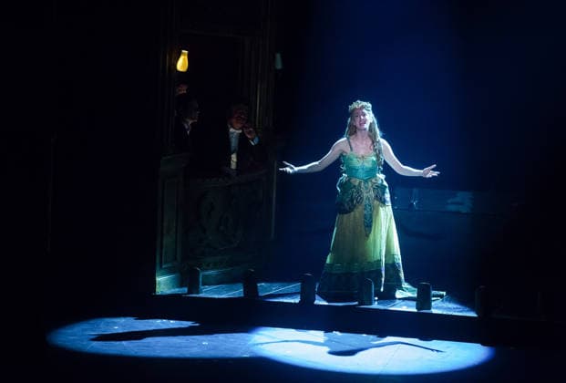 Preview of the musical The Phantom of the opera in Malaga - 02 Jul 2026 Actors perform on the stage during the musical The Phantom of the Opera at the Cervantes Theatre. The Phantom of the Opera, Andrew Lloyd Webberís acclaimed musical about a tragic love story, will be staged at the Cervantes Theatre from 3 July to 9 August as part of its national tour. Malaga Spain Copyright: xJesusxMeridax xSOPAxImagesx 02072026_JMERIDA1-32