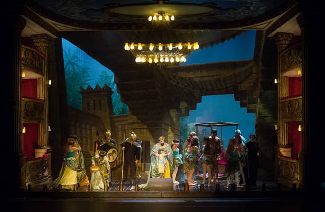 July 2, 2026, Malaga, Spain: Actors perform on the stage during the musical The Phantom of the Opera at the Cervantes Theatre. The Phantom of the Opera, Andrew Lloyd Webberis acclaimed musical about a tragic love story, will be staged at the Cervantes Theatre from 3 July to 9 August as part of its national tour. Malaga Spain  - ZUMAs197 20260702_aaa_s197_246 Copyright: xJesusxMeridax