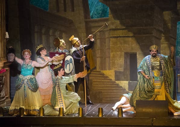 July 2, 2026, Malaga, Spain: Actors perform on the stage during the musical The Phantom of the Opera at the Cervantes Theatre. The Phantom of the Opera, Andrew Lloyd Webberis acclaimed musical about a tragic love story, will be staged at the Cervantes Theatre from 3 July to 9 August as part of its national tour. Malaga Spain  - ZUMAs197 20260702_aaa_s197_255 Copyright: xJesusxMeridax