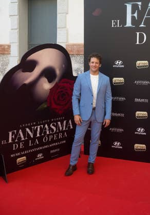 July 2, 2026, Malaga, Spain: Spanish actor and singer Daniel Diges poses during the preview of the photocall for the musical The Phantom of the Opera at the Cervantes Theatre. The Phantom of the Opera, Andrew Lloyd Webberis acclaimed musical about a tragic love story, will be staged at the Cervantes Theatre from 3 July to 9 August as part of its national tour. Malaga Spain - ZUMAs197 20260702_aaa_s197_267 Copyright: xJesusxMeridax
