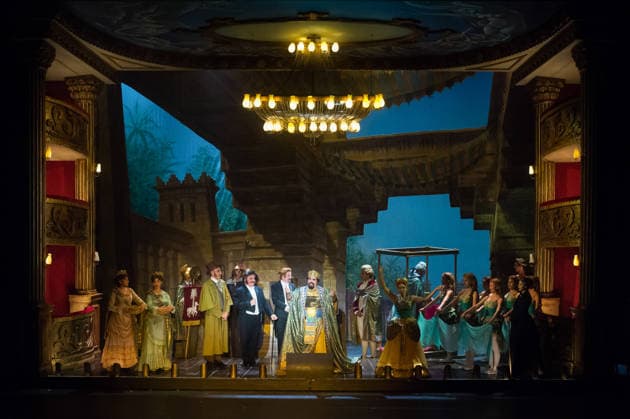 July 2, 2026, Malaga, Spain: Actors perform on the stage during the musical The Phantom of the Opera at the Cervantes Theatre. The Phantom of the Opera, Andrew Lloyd Webberis acclaimed musical about a tragic love story, will be staged at the Cervantes Theatre from 3 July to 9 August as part of its national tour. Malaga Spain - ZUMAs197 20260702_aaa_s197_272 Copyright: xJesusxMeridax