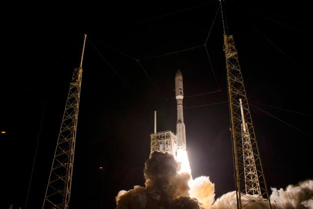 July 2, 2026, Cape Canaveral, Florida, USA: A United Launch Alliance (ULA) Atlas V rocket launches from Space Launch Complex-41 (SLC-41), Cape Canaveral Space Force Station, Florida, carrying 29 satellites for AmazonÃ¢â‚¬â ¢s Leo internet constellation on July 2, 2026 at 12:30 a.m. EDT. Cape Canaveral USA  - ZUMAb268 20260702_znp_b268_008 Copyright: xJenniferxBriggsx