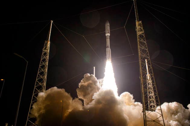 July 2, 2026, Cape Canaveral, Florida, USA: A United Launch Alliance (ULA) Atlas V rocket launches from Space Launch Complex-41 (SLC-41), Cape Canaveral Space Force Station, Florida, carrying 29 satellites for AmazonÃ¢â‚¬â ¢s Leo internet constellation on July 2, 2026 at 12:30 a.m. EDT. Cape Canaveral USA  - ZUMAb268 20260702_znp_b268_012 Copyright: xJenniferxBriggsx