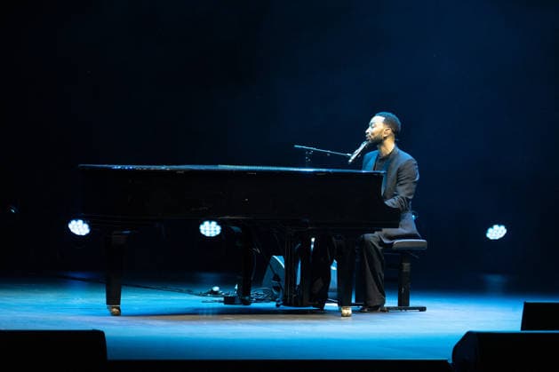 John Legend At Cavea dell Auditorium Parco della Musica Ennio Morricone - Rome John Legend performs live in Rome at the Cavea dell Auditorium Parco della Musica Ennio Morricone during his A Night of Songs & Stories tour 2026 in Rome, Italy on July 2, 2026. Photo by Andrea Bracaglia ABACAPRESS.COM Rome Italy Italy  Copyright: xBracagliaxAndrea ABACAx
