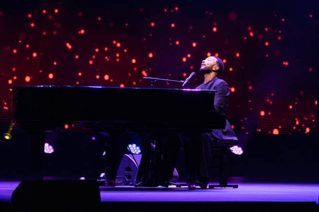 John Legend At Cavea dell Auditorium Parco della Musica Ennio Morricone - Rome John Legend performs live in Rome at the Cavea dell Auditorium Parco della Musica Ennio Morricone during his A Night of Songs & Stories tour 2026 in Rome, Italy on July 2, 2026. Photo by Andrea Bracaglia ABACAPRESS.COM Rome Italy Italy  Copyright: xBracagliaxAndrea ABACAx