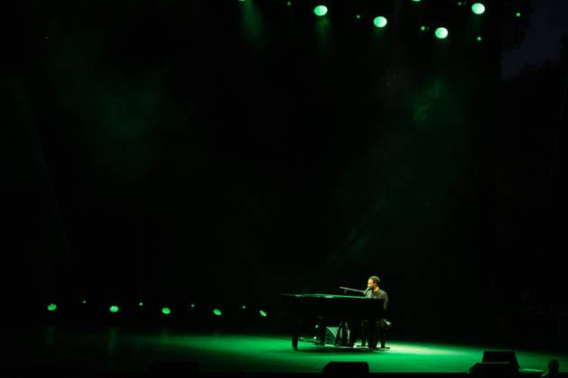 John Legend At Cavea dell Auditorium Parco della Musica Ennio Morricone - Rome John Legend performs live in Rome at the Cavea dell Auditorium Parco della Musica Ennio Morricone during his A Night of Songs & Stories tour 2026 in Rome, Italy on July 2, 2026. Photo by Andrea Bracaglia ABACAPRESS.COM Rome Italy Italy  Copyright: xBracagliaxAndrea ABACAx