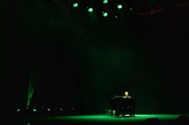 John Legend At Cavea dell Auditorium Parco della Musica Ennio Morricone - Rome John Legend performs live in Rome at the Cavea dell Auditorium Parco della Musica Ennio Morricone during his A Night of Songs & Stories tour 2026 in Rome, Italy on July 2, 2026. Photo by Andrea Bracaglia ABACAPRESS.COM Rome Italy Italy  Copyright: xBracagliaxAndrea ABACAx