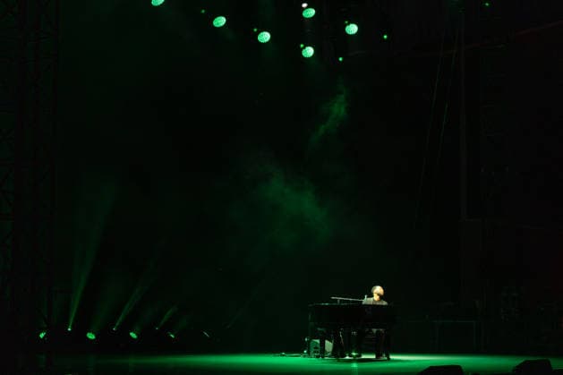 John Legend At Cavea dell Auditorium Parco della Musica Ennio Morricone - Rome John Legend performs live in Rome at the Cavea dell Auditorium Parco della Musica Ennio Morricone during his A Night of Songs & Stories tour 2026 in Rome, Italy on July 2, 2026. Photo by Andrea Bracaglia ABACAPRESS.COM Rome Italy Italy  Copyright: xBracagliaxAndrea ABACAx