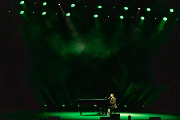 John Legend At Cavea dell Auditorium Parco della Musica Ennio Morricone - Rome John Legend performs live in Rome at the Cavea dell Auditorium Parco della Musica Ennio Morricone during his A Night of Songs & Stories tour 2026 in Rome, Italy on July 2, 2026. Photo by Andrea Bracaglia ABACAPRESS.COM Rome Italy Italy  Copyright: xBracagliaxAndrea ABACAx