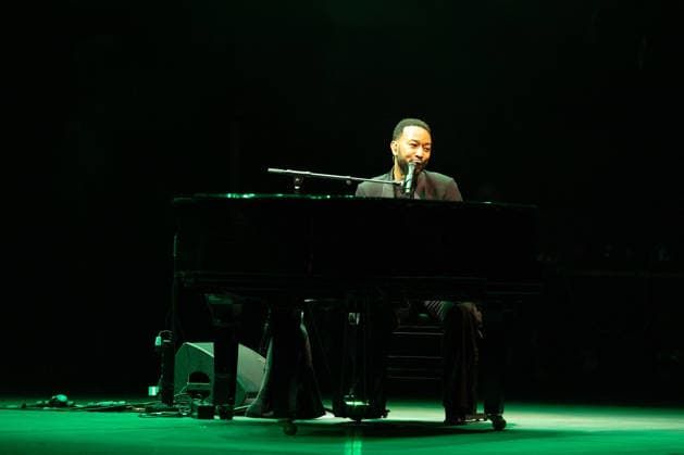 John Legend At Cavea dell Auditorium Parco della Musica Ennio Morricone - Rome John Legend performs live in Rome at the Cavea dell Auditorium Parco della Musica Ennio Morricone during his A Night of Songs & Stories tour 2026 in Rome, Italy on July 2, 2026. Photo by Andrea Bracaglia ABACAPRESS.COM Rome Italy Italy  Copyright: xBracagliaxAndrea ABACAx