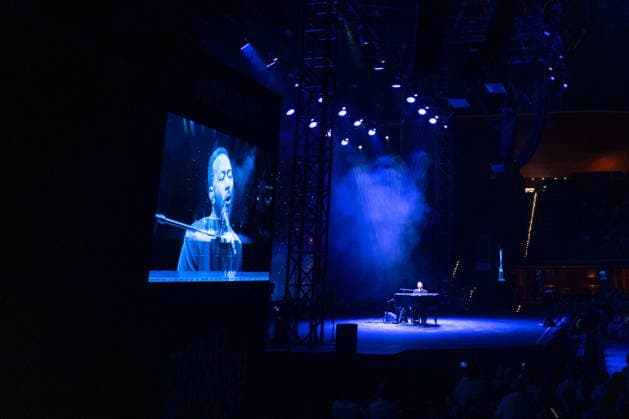 John Legend At Cavea dell Auditorium Parco della Musica Ennio Morricone - Rome John Legend performs live in Rome at the Cavea dell Auditorium Parco della Musica Ennio Morricone during his A Night of Songs & Stories tour 2026 in Rome, Italy on July 2, 2026. Photo by Andrea Bracaglia ABACAPRESS.COM Rome Italy Italy  Copyright: xBracagliaxAndrea ABACAx