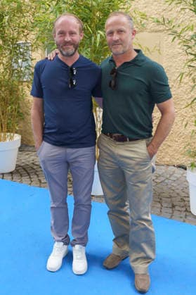 Florian Brückner und Maximilian Brückner beim Empfang des FilmFernsehFonds Bayern auf dem 43. Filmfest München 2026 auf der Praterinsel. München, 02.07.2026 *** Florian Brückner and Maximilian Brückner at the FilmFernsehFonds Bayern reception during the 43rd Munich Film Festival 2026 on Prater Island in Munich, July 2, 2026 Foto:xN.xKolinzx xFuturexImagex fff_6754