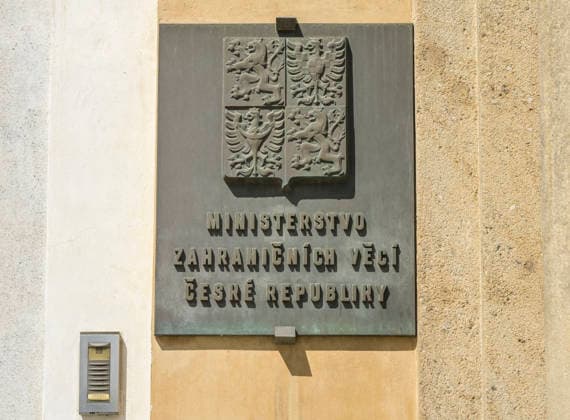 Toskanisches Palais, Rechts- und Konsularabteilung tschechisches Außenministerium, Burgberg Hradschin, Prag, Tschechien *** Tuscan Palace, Legal and Consular Department of the Czech Ministry of Foreign Affairs, Hradcany Hill, Prague, Czech Republic