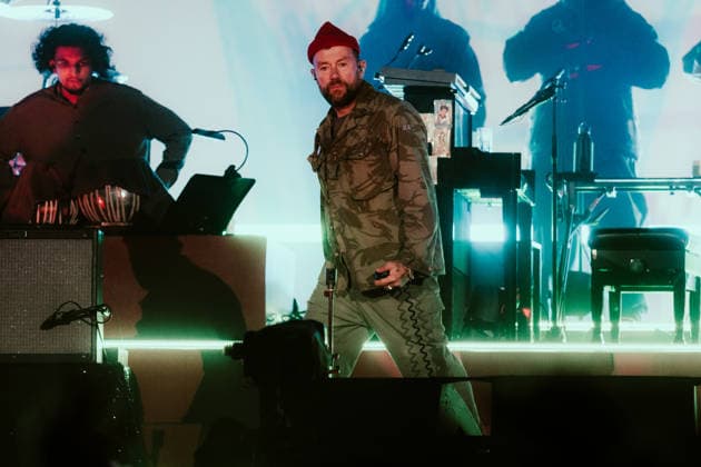 Gorillaz live at Roskilde Festival 2026 Roskilde, Denmark. 02nd, July 2026. The British band Gorillaz performs a live concert during Danish music festival Roskilde Festival 2026 in Roskilde. Here singer and musician Damon Albarn is seen live on stage. Denmark, Roskilde  Copyright: xGonzalesxPhoto MathiasxKristensenx