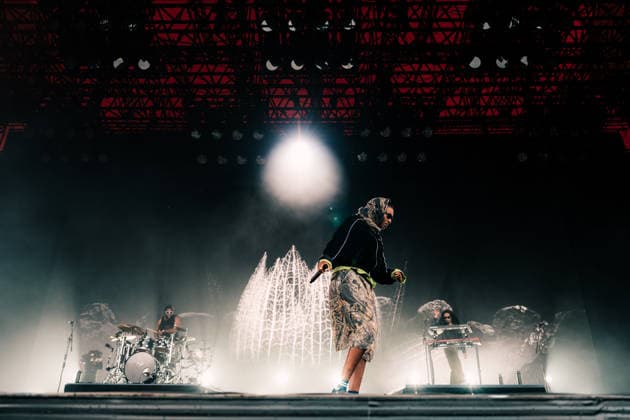 Little Simz live at Roskilde Festival 2026 Roskilde, Denmark. 02nd, July 2026. The English rapper and lyricist Little Simz performs a live concert during the Danish music festival Roskilde Festival 2026 in Roskilde. Denmark, Roskilde  Copyright: xGonzalesxPhoto MathiasxKristensenx