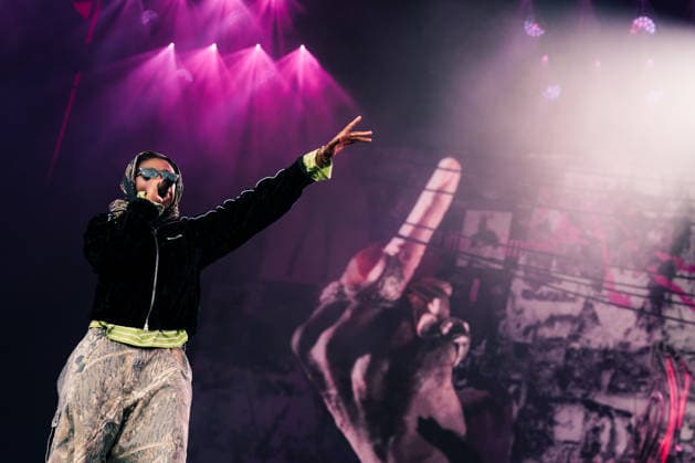Little Simz live at Roskilde Festival 2026 Roskilde, Denmark. 02nd, July 2026. The English rapper and lyricist Little Simz performs a live concert during the Danish music festival Roskilde Festival 2026 in Roskilde. Denmark, Roskilde  Copyright: xGonzalesxPhoto MathiasxKristensenx