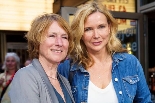Corinna Harfouch und Veronica Ferres bei der Premiere des Kinofilms Kalter Hund auf dem 43. Filmfest München 2026 in den City-Atelier Kinos. München, 02.07.2026 *** Corinna Harfouch and Veronica Ferres at the premiere of the film *Kalter Hund* at the 43rd Munich Film Festival in 2026 at the City Atelier Cinemas in Munich, July 2, 2026 Foto:xN.xKolinzx xFuturexImagex hund_6720