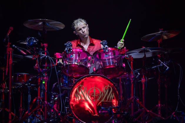 July 2, 2026, Milwaukee, Wisconsin, U.S: DOMINIC HOWARD of Muse during the opening night of The Wow! Signal Tour at Summerfest Music Festival in Milwaukee, Wisconsin Milwaukee U.S  - ZUMAs135 20260702_zap_s135_042 Copyright: xDanielxDeSloverx