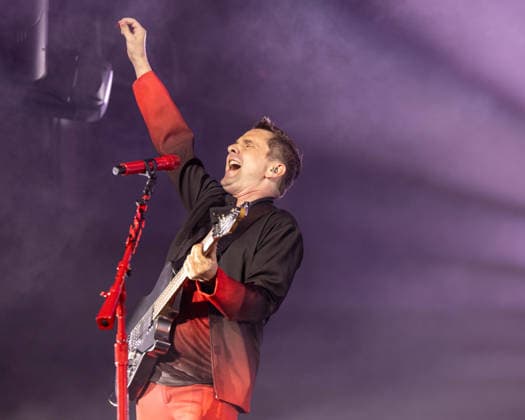 July 2, 2026, Milwaukee, Wisconsin, U.S: MATT BELLAMY of Muse during the opening night of The Wow! Signal Tour at Summerfest Music Festival in Milwaukee, Wisconsin Milwaukee U.S  - ZUMAs135 20260702_zap_s135_055 Copyright: xDanielxDeSloverx