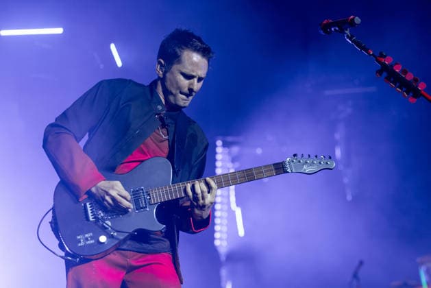 July 2, 2026, Milwaukee, Wisconsin, U.S: MATT BELLAMY of Muse during the opening night of The Wow! Signal Tour at Summerfest Music Festival in Milwaukee, Wisconsin Milwaukee U.S  - ZUMAs135 20260702_zap_s135_059 Copyright: xDanielxDeSloverx