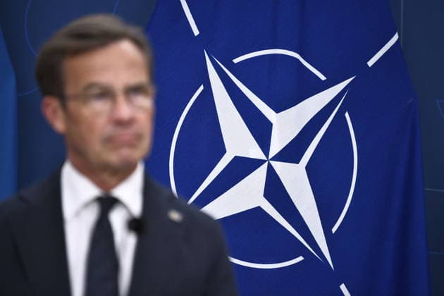 STOCKHOLM, SVERIGE 20260703 Statsminister Ulf Kristersson (M) under en pressbriefing inför Natos toppmöte i Ankara. STOCKHOLM SVERIGE x12060x *** STOCKHOLM, SWEDEN 20260703 Prime Minister Ulf Kristersson M during a press briefing ahead of the NATO summit in Ankara STOCKHOLM, SWEDEN x12060x  Copyright: xLarsxSchröder TTx PRESSBRIEFING INFÖR NATO-MÖTET I ANKARA KvOi79YWLMc