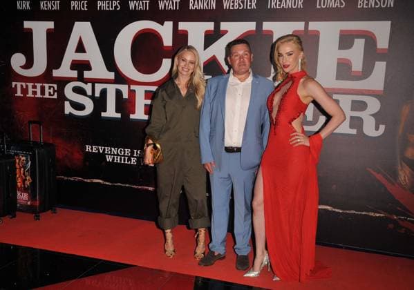 Jackie The Stripper world film premiere, London Kimberly Wyatt, Michael Head and Charlotte Kirk at the Jackie The Stripper world film premiere, Cineworld Leicester Square, Leicester Square, on Thursday 02 July 2026 in London, England, UK. CAP CAN CAN London UK Great Britain Copyright: xCanxNguyen CapitalxPicturesx
