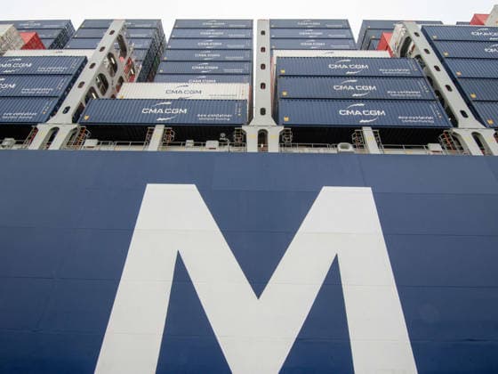 Christening of CMA CGM Notre Dame - Le Havre The CMA-CGM Notre Dame, the largest ship flying the French flag, is seen during its official integration ceremony in Le Havre, France on July 02, 2026, as the vessel operates on liquefied gas. Photo by Mario FOURMY ABACAPRESS.COM Le Havre France  Copyright: xFourmyxMario ABACAx