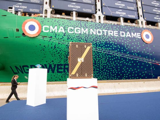 Christening of CMA CGM Notre Dame - Le Havre Le Havre France  Copyright: xFourmyxMario ABACAx