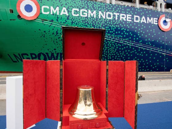 Christening of CMA CGM Notre Dame - Le Havre Le Havre France  Copyright: xFourmyxMario ABACAx